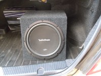   Rockford Fosgate R1S412 box  Nissan Almera Classic